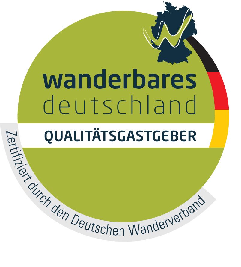 Logo Qualitätsgastgeber Wanderbares Deutschland